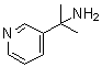 structure of CAS# 99980-40-2, alpha,alpha-Dimethyl-3-pyridinemethanamine